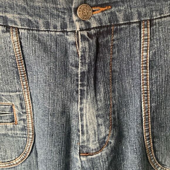 Pre Owned Women’s Adolfo Jeans Capri Sz 12 Casual Comfort Fashionable Style - Picture 2 of 13